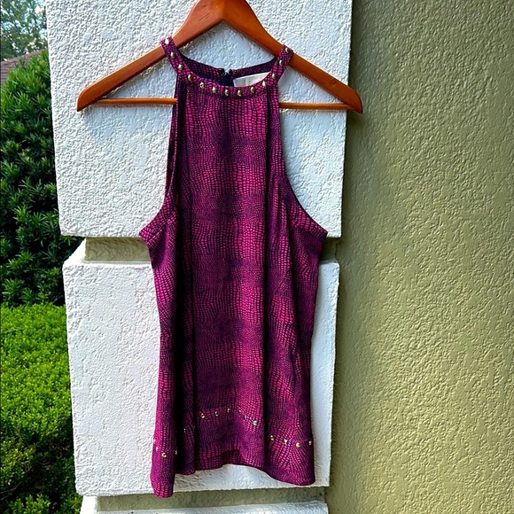 Michael Kors Women's Sleeveless Halter Top - Picture 1 of 6